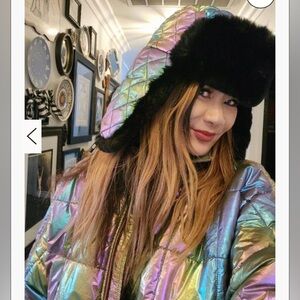 Free people/ Quilted Trapper Hat ⭐️ Host Pick ⭐️